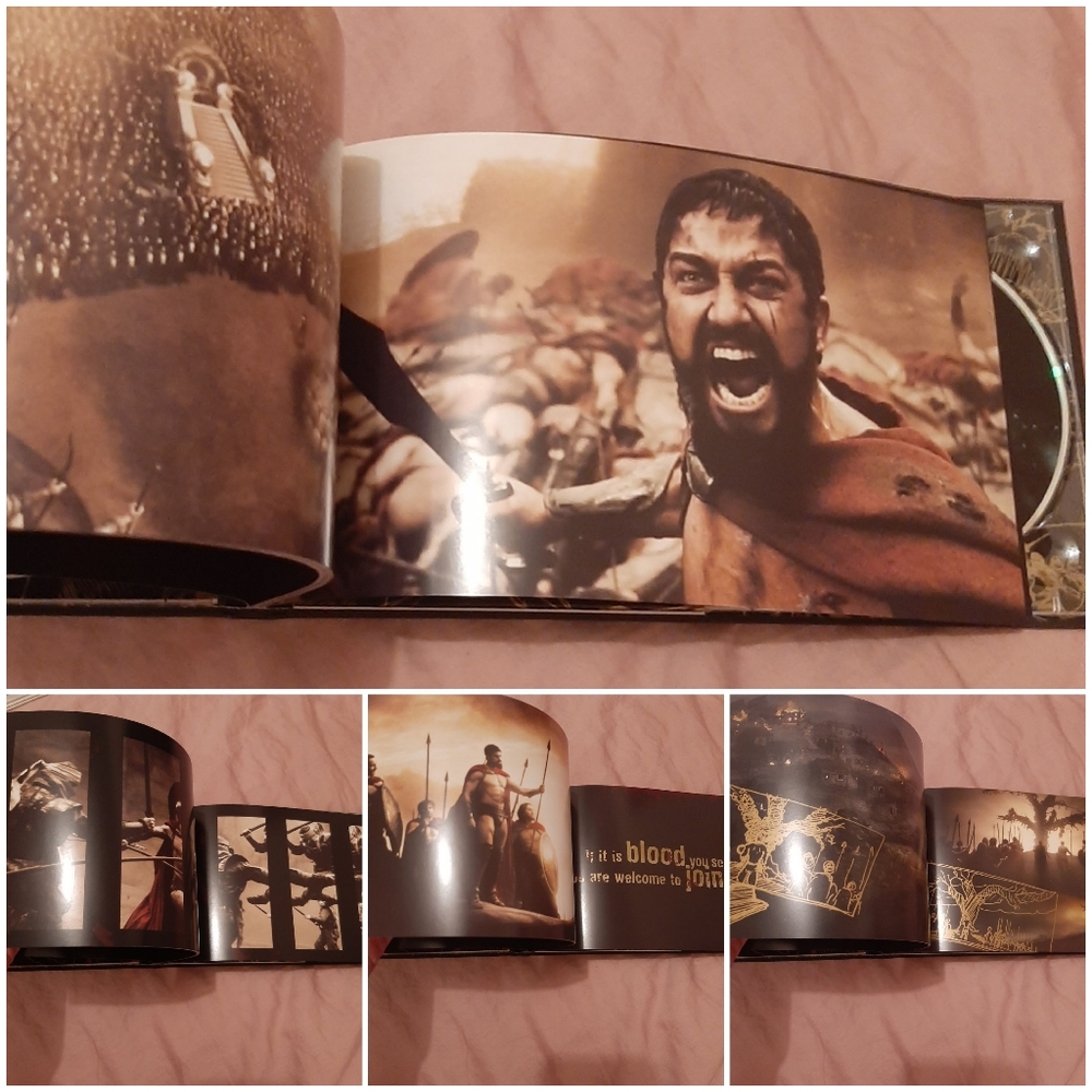 300 Limited Collector's Edition Artbook, Pic frame, 6 Cards, 3-Disc Delux Dvd